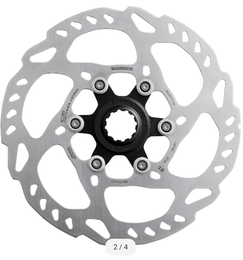 Shimano SLX SMRT70 C/Lock Disk Brake Rotor-1